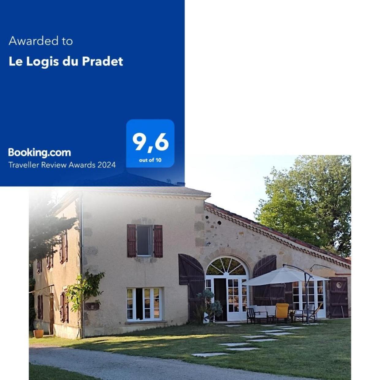 Le Logis Du Pradet Bed & Breakfast Moncrabeau Dış mekan fotoğraf